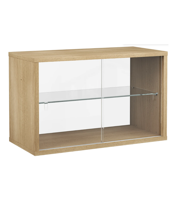 String  Furniture String Pira G2  Display Kast met glazen achterwand 70cm
