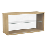 Pira G2 Display Kast met glazen achterwand