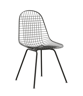 Vitra Eames DKX Wire Stoel zwart