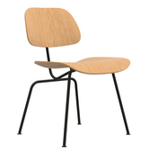 Vitra Eames DCM Dining Chair ash, basic dark base