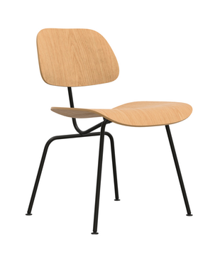 Eames DCM Dining Chair ash, basic dark base