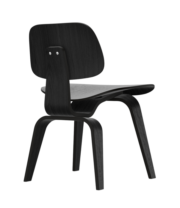 Vitra  Vitra Plywood Group DCW Eetkamerstoel zwart essen