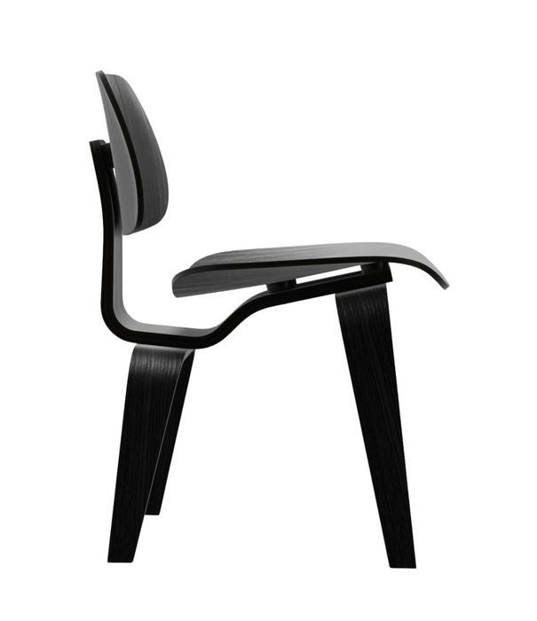 Vitra  Vitra Plywood Group DCW Eetkamerstoel zwart essen