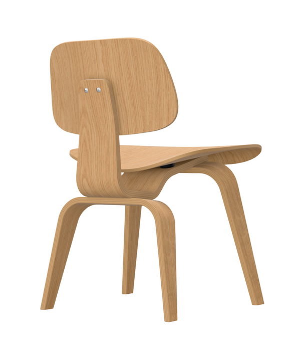 Vitra  Eames DCW Eetkamerstoel naturel essen