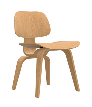 DCW Eetkamerstoel naturel essen