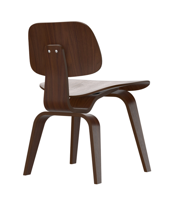 Vitra  Vitra Plywood Group DCW Dining Chair dark walnut