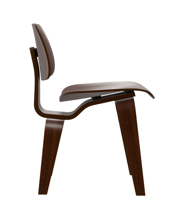 Vitra  Vitra Plywood Group DCW Dining Chair dark walnut