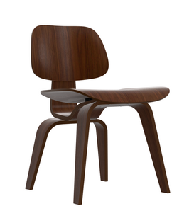 Vitra DCW Eetkamerstoel walnoot