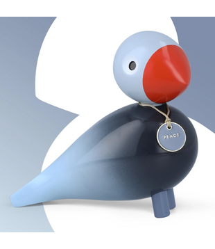 Kay Bojesen Story Bird Peace - Blue