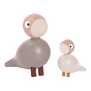Kay Bojesen Songbirds Liv & Lykke - soft pink, set van 2