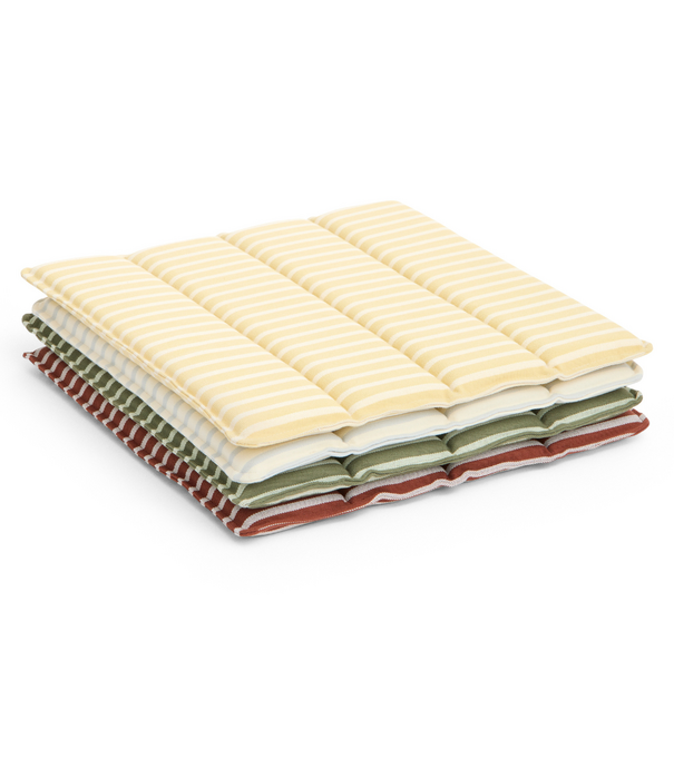 Hay  Terrazza Seat Cushion Bold Striped 40 x 40
