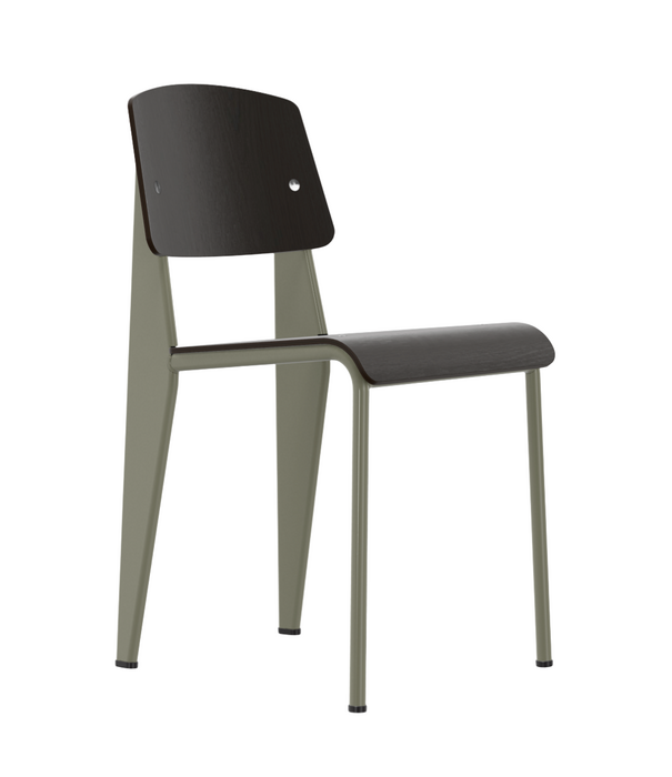 Vitra  Vitra Standard Eetkamerstoel donker eiken