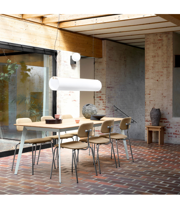 Montana Furniture   Kevi 2060 Eetkamerstoel gestoffeerd, chroom onderstel