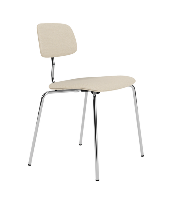 Montana Furniture  Montana Kevi 2060 Dining Chair upholstered, chromed base