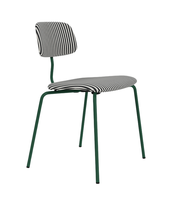 Montana Furniture  Kevi 2060 Eetkamerstoel stof Mads Norgaard, stalen onderstel