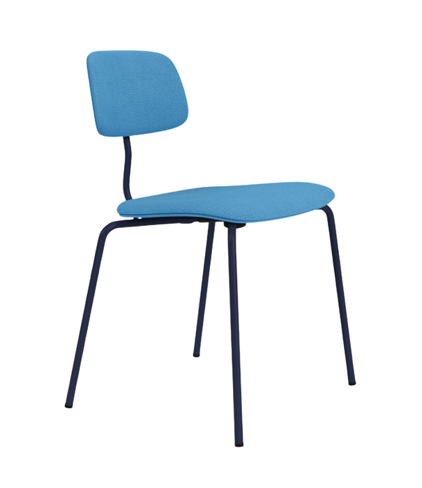 Montana Furniture  Kevi 2060 Dining Chair upholstered, lacquered steel base