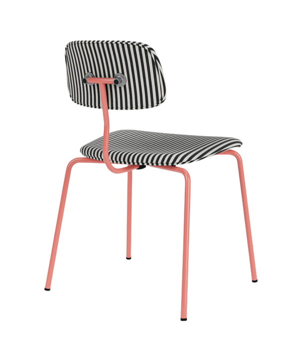 Montana Furniture  Kevi 2060 Dining Chair upholstered, lacquered steel base