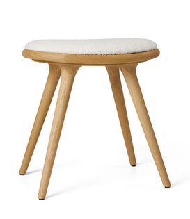 Mater Low Stool upholstered seat 47cm