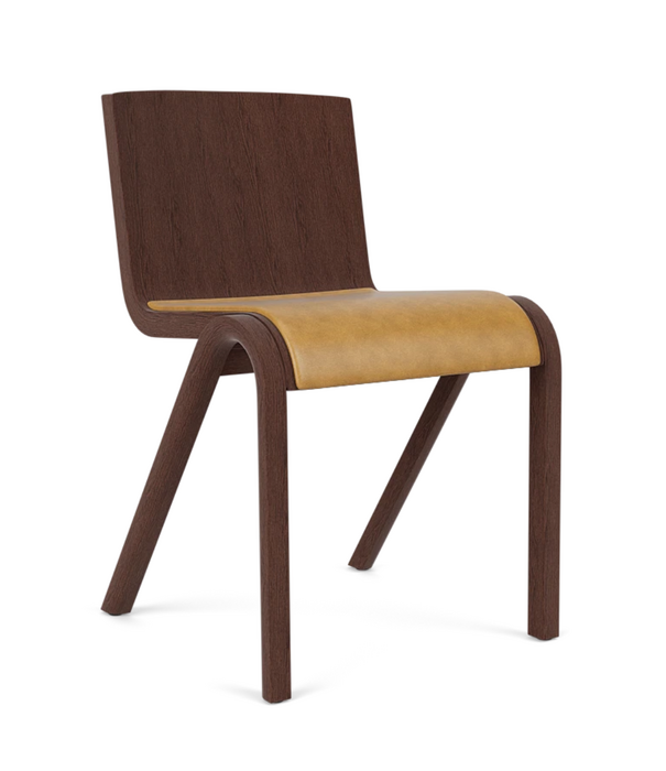 Audo Audo Ready Dining Chair oak,  seat  leather