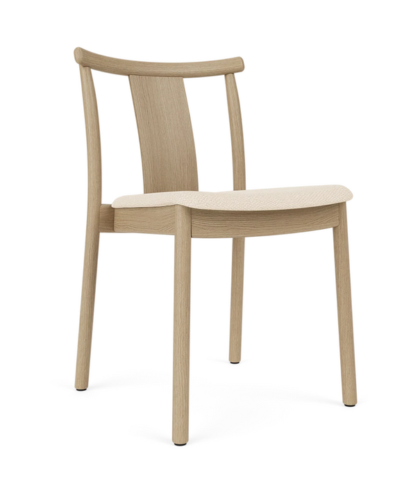 Audo Audo Merkur Dining Chair, seat upholstered
