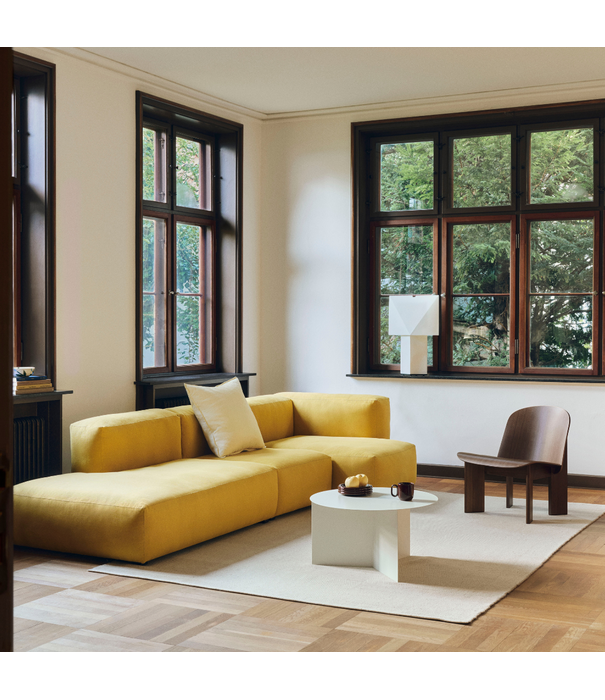 Hay  Hay Mags Low arm 2.5 seater Sofa comb.1, Sense Nougat leather