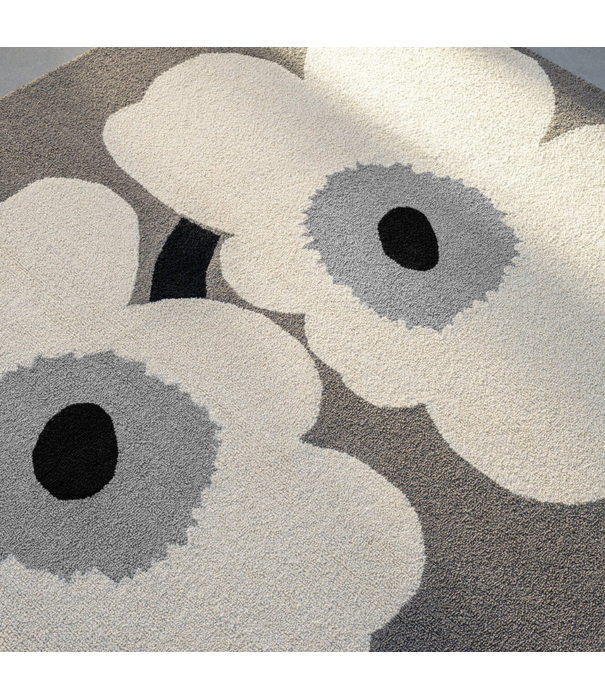 Marimekko Marimekko Unikko 60th Anniversary Outdoor Vloerkleed grey