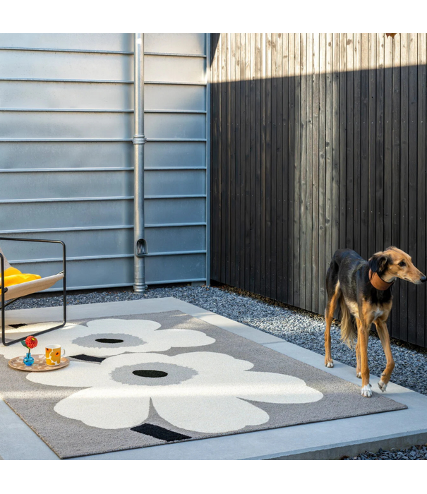 Marimekko Marimekko Unikko 60th Anniversary Outdoor Vloerkleed grey