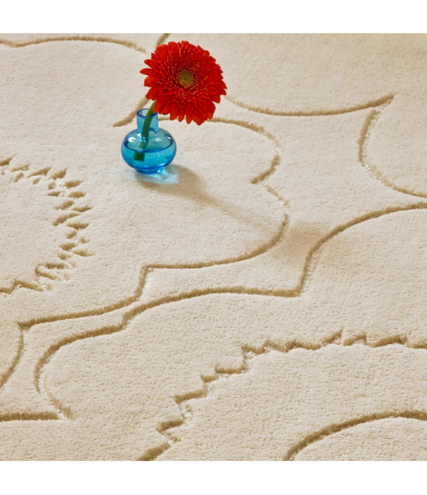 Marimekko Marimekko  Piirto Unikko vloerkleed, natural white, handtufted