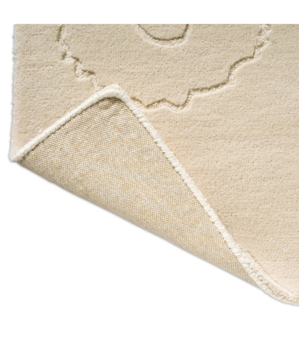 Marimekko Marimekko Piirto Unikko rug, natural white, handtufted