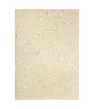 Marimekko  Piirto Unikko Vloerkleed natural white