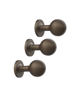 One  Knob Wand- & Plafondhouder, set van 3
