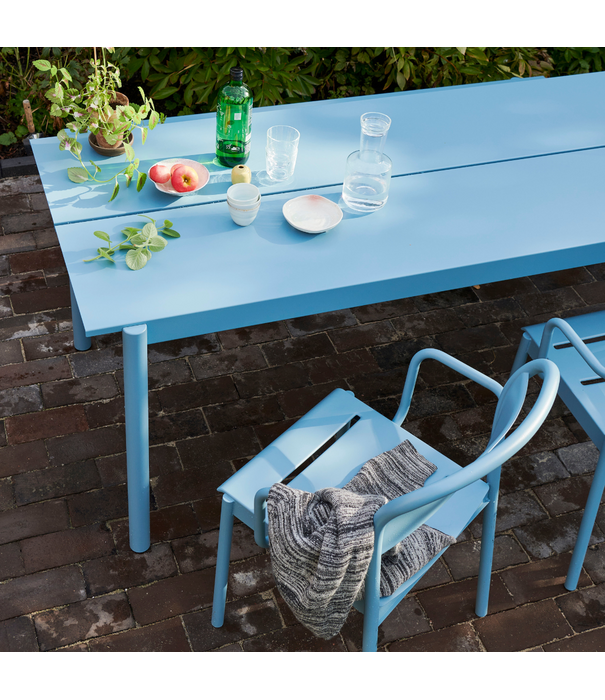 Muuto Muuto Linear Steel Table taupe 200cm