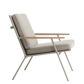 Vipp 713 Outdoor Lounge Chair Meadow, light grey