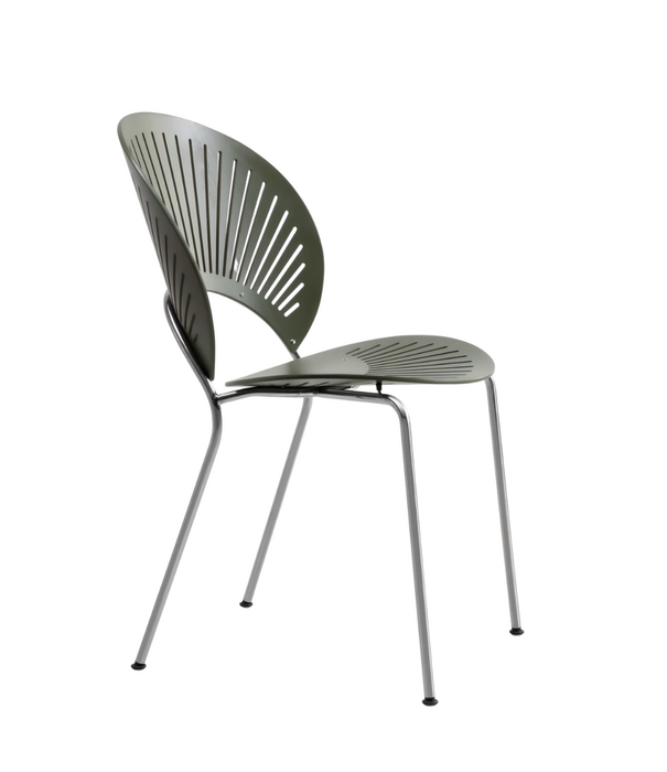 Fredericia  Model 3398 Trinidad Chair, wooden seat