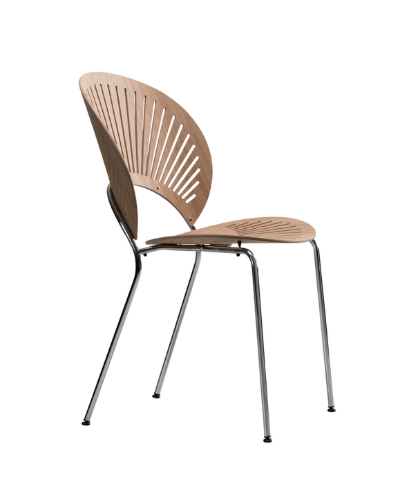 Fredericia  Model 3398 Trinidad Chair, wooden seat