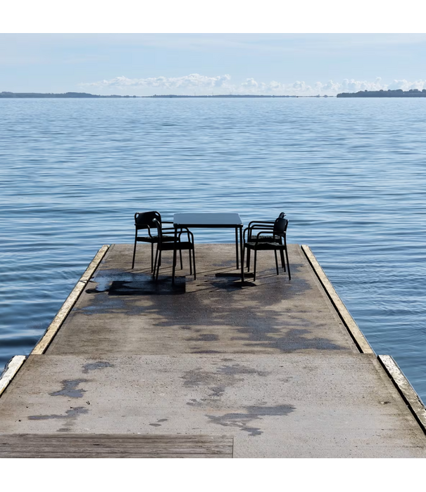 Fritz Hansen Vind Stoel Outdoor, mist grey