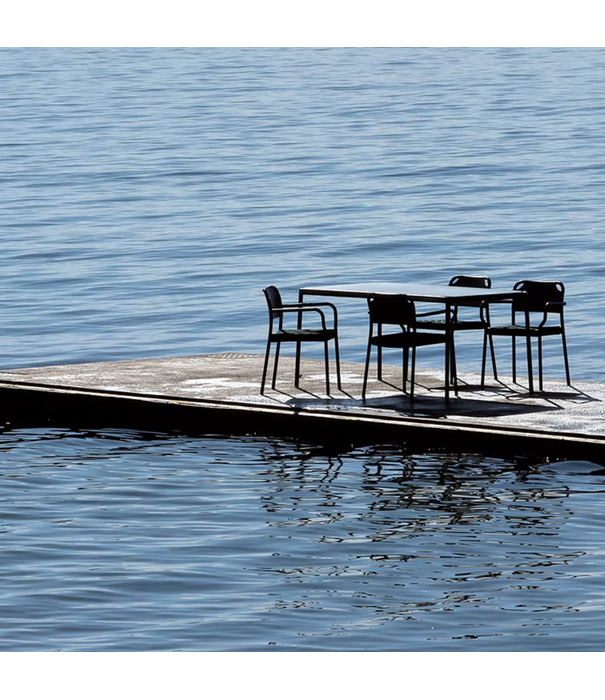 Fritz Hansen Vind Stoel met arm, hunter green