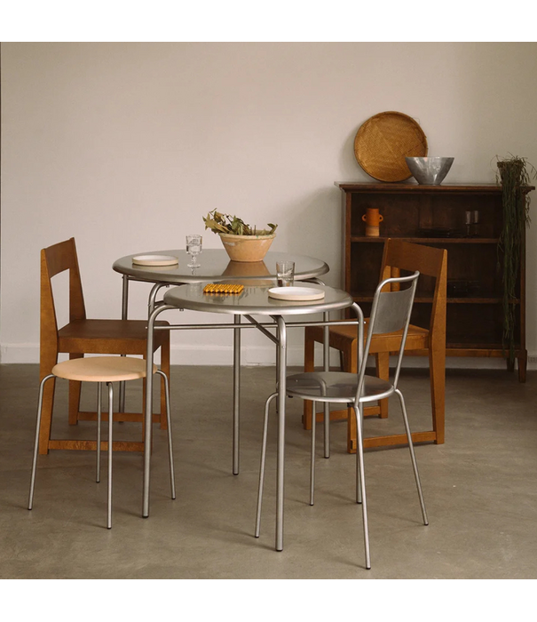 Frama  Frama Petit Rond Table stainless steel small