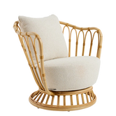Grace Outdoor Lounge Stoel natural - Plutarco 158