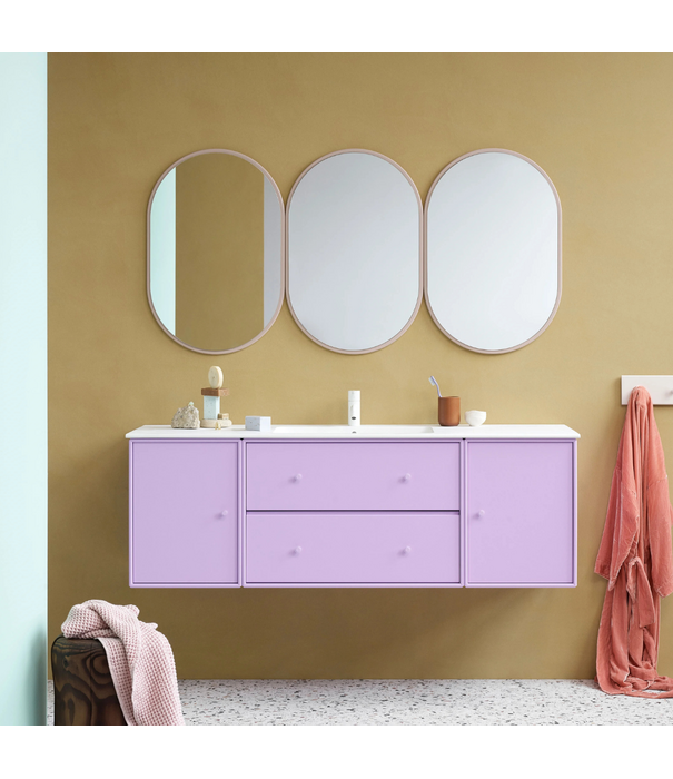 Montana Furniture  Montana Look Oval Mirror