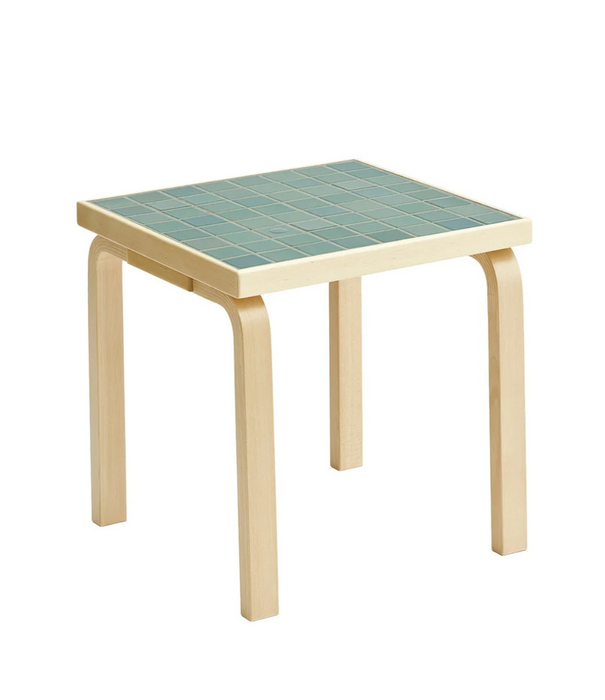 Artek  Artek + Heath Tile Bijzettafel Square, Alvar Aalto 1933