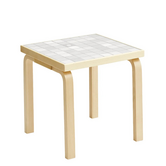 Artek + Heath Tile Bijzettafel Square, Alvar Aalto 1933