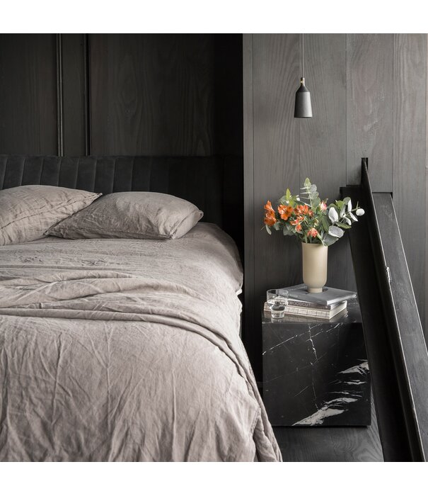 Audo Audo Plinth Cubic Coffee Table Kunis Breccia marble