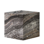 Audo Plinth Cubic Salontafel Grey Galaxy marmer