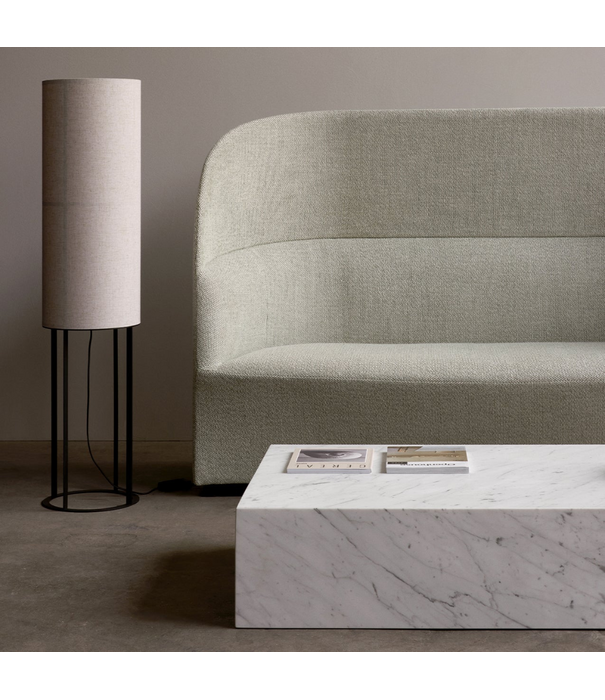 Audo Audo  Plinth Grand Coffee Table Carrara marble