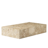 Audo  Plinth Grand Coffee Table Kunis Breccia marble