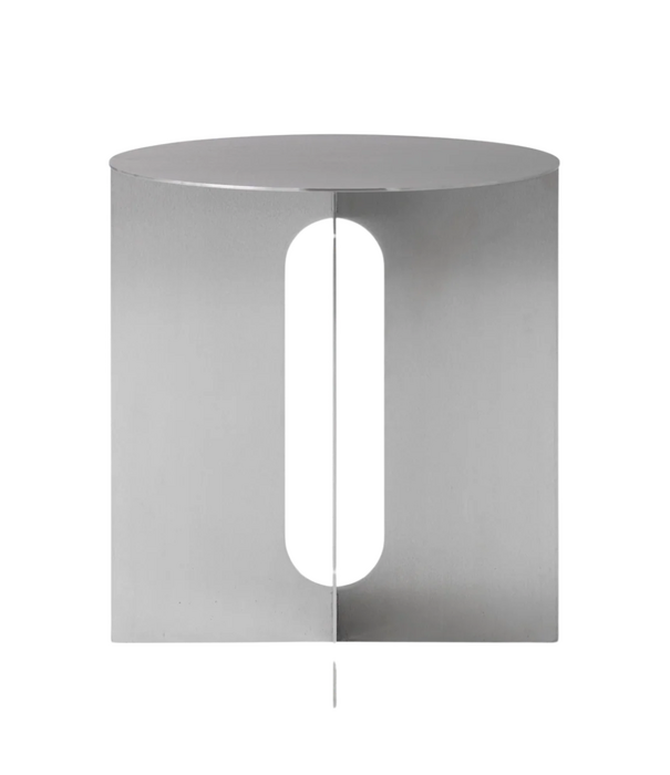 Audo Audo Androgyne Bijzettafel staal, marmer top