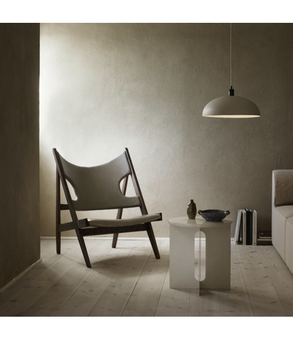 Audo Audo Androgyne Bijzettafel staal, marmer top