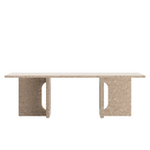 Audo Androgyne Lounge Table stone , marble