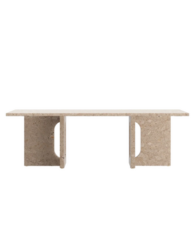 Audo Androgyne Lounge Table stone/marble  120cm